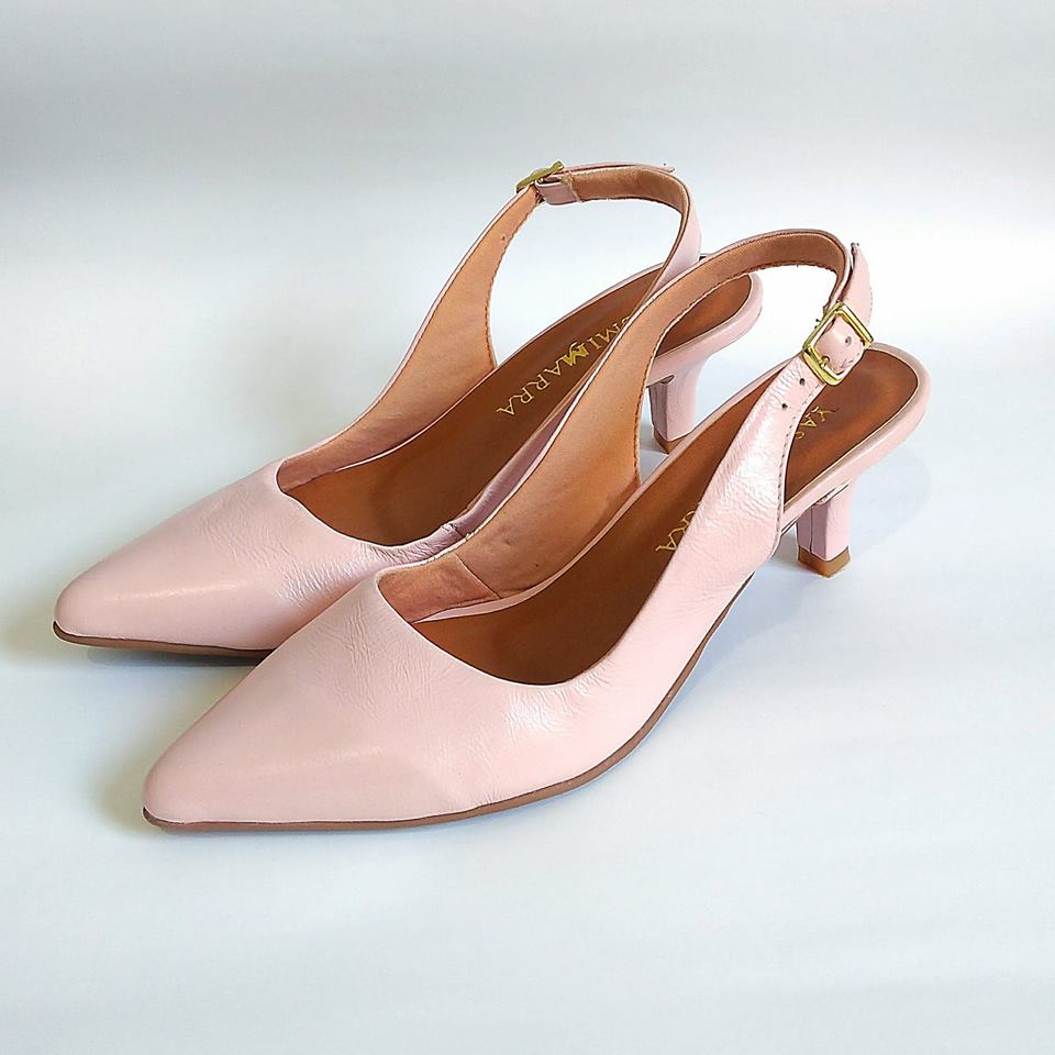 4580- SAPATO FEMININO ABERTO FIVELA SALTO FINO yasmim marra calçados