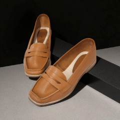 Mocassim Tradicional em Couro – Flexível e Atemporal-5138