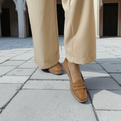 Mocassim Tradicional em Couro – Flexível e Atemporal-5138