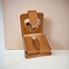 PORTA-BATOM COURO LEGITIMO - 4000