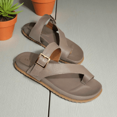 Papete em Couro Legítimo com Fivela Lateral – Estilo Autêntico e Confortavel - 5136