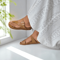 Papete em Couro Legítimo com Fivela Lateral – Estilo Autêntico e Confortavel - 5136