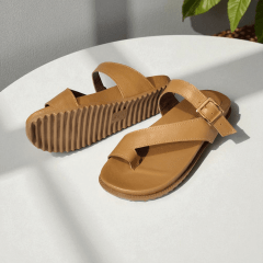 Papete em Couro Legítimo com Fivela Lateral – Estilo Autêntico e Confortavel - 5136