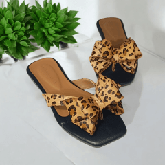 RASTEIRA COURO ANIMAL PRINT LAÇO GRANDE-45334