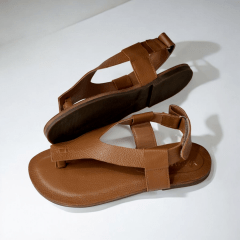 SANDALIA RASTEIRA DESIGN QUADRADO FECHO EM VELCRO - 5103