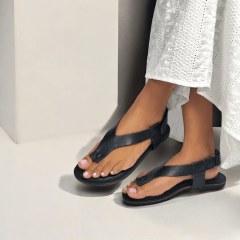 SANDALIA RASTEIRA DESIGN QUADRADO FECHO EM VELCRO - 5103