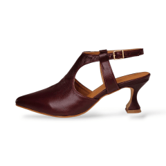O Clássico Reinventado – Scarpin com Salto Taça Aberto Atrás -45512