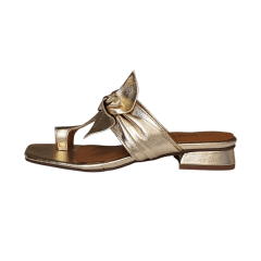 TAMANCO SALTINHO BAIXO E LAÇO DELICADO NA LATERAL -45509