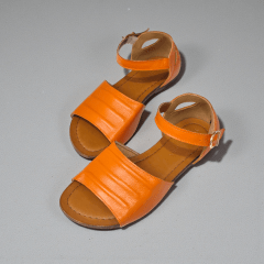 SANDALIA 3 REVIROES COURO LEGITIMO - 45402
