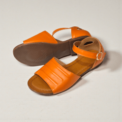 SANDALIA 3 REVIROES COURO LEGITIMO - 45402