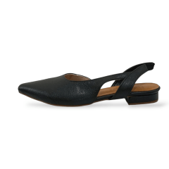  SAPATILHA SLINGBACK EM COURO LEGITIMO CLASSICA E SOFISTICADA-45438