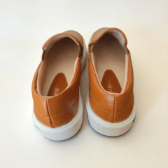 Slip-On Feminino em Couro Legitimo Tressê – Conforto com Estilo Atemporal -5127