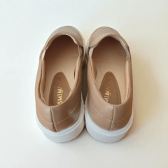 Slip-On Feminino em Couro Legitimo Tressê – Conforto com Estilo Atemporal -5127