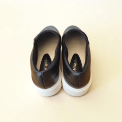 Slip-On Feminino em Couro Legitimo Tressê – Conforto com Estilo Atemporal -5127
