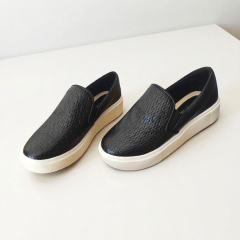 Slip-On Feminino em Couro Legitimo Tressê – Conforto com Estilo Atemporal -5127