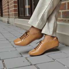 Tênis Casual Couro Legítimo com Solado Baixo e Flexível - 5178