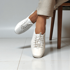 Tênis Casual Couro Legítimo com Solado Baixo e Flexível - 5178