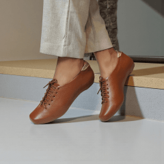 Tênis Casual Couro Legítimo com Solado Baixo e Flexível - 5178