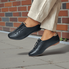 Tênis Casual Couro Legítimo com Solado Baixo e Flexível - 5178