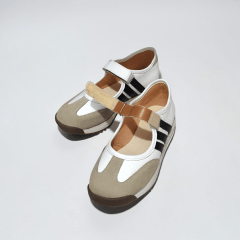 Tênis Retrô em Couro Legítimo Estilo Mary Jane – Clássico e Atemporal-5186