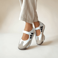 Tênis Retrô em Couro Legítimo Estilo Mary Jane – Clássico e Atemporal-5186