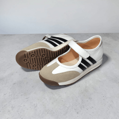 Tênis Retrô em Couro Legítimo Estilo Mary Jane – Clássico e Atemporal-5186